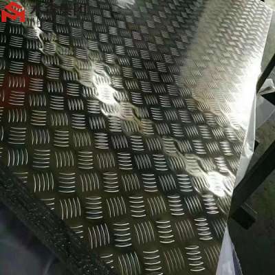 Mirror Checked embossed metal aluminum sheet