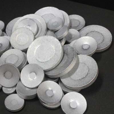 High than 99.5% pure aluminum of aluminium slugs for collapsible tubes/aerosol cans/beer bottles