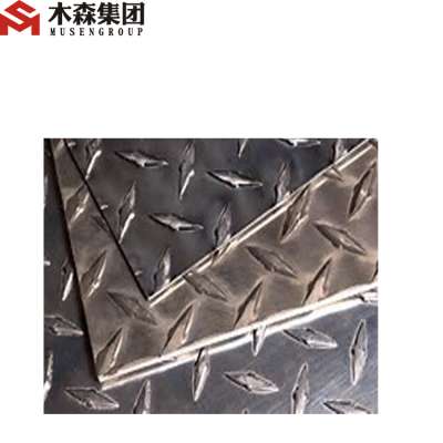 1050 1060 3003 5052 tread aluminium plate price for automobile floor and building