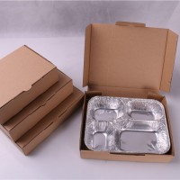 Aluminum Foil Pizza Box / Aluminium Foil Packaging Material